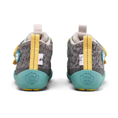Affenzahn Barfuß - Übergangsschuh Knit Happy Nashorn