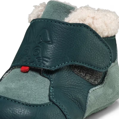 Affenzahn Krabbelschuh Leder Growy Hase