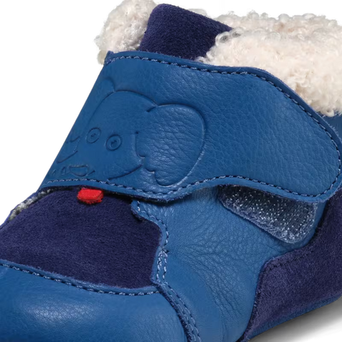 Affenzahn Krabbelschuh Leder Growy Elefant