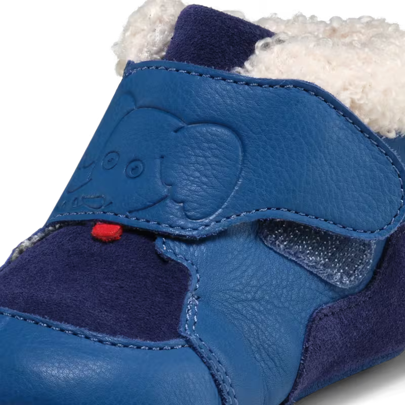Affenzahn Krabbelschuh Leder Growy Elefant