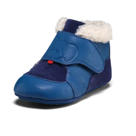 Affenzahn Krabbelschuh Leder Growy Elefant