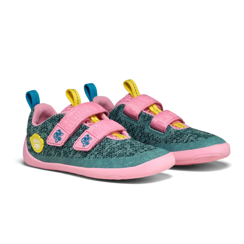 Affenzahn Barfuß Halbschuh Knit Happy Chamäleon