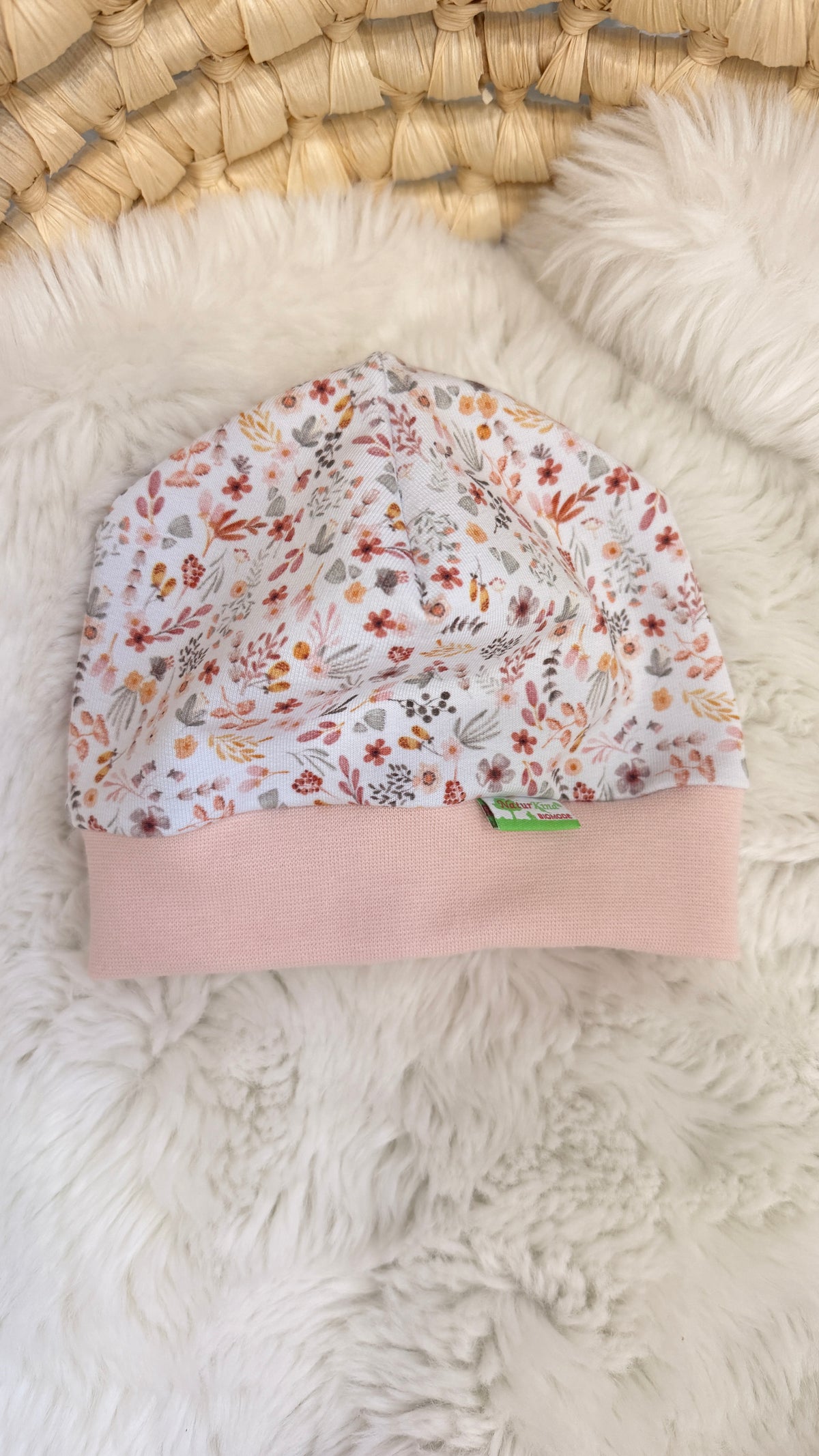 Bündchen Beanie Zauberhafte Blumenwiese