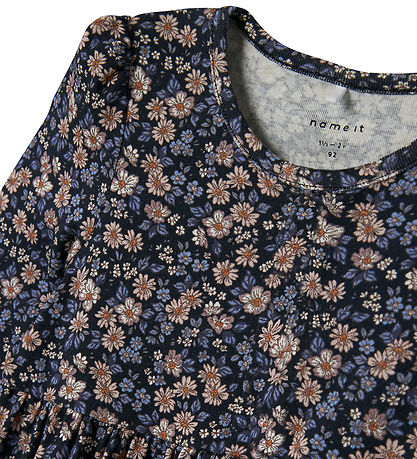 Name it Kleid Flowers navy