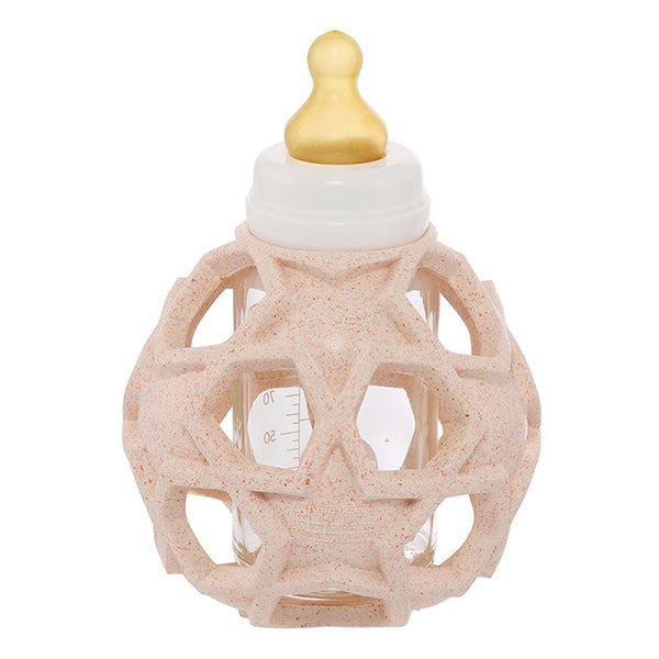 HEVEA Babyfläschen Glas Rose