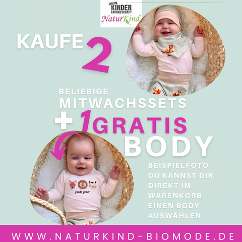 MitwachsSet für Babys - Goldblume ★exklusiv★