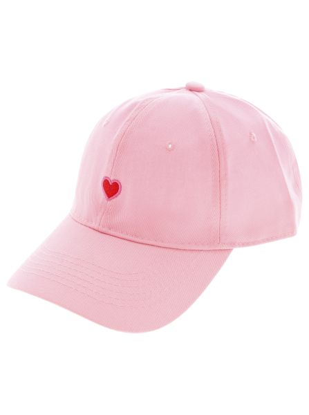 Zwillingsherz Cap "Herz" rosa