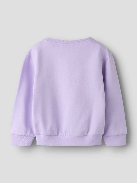 Name it Sweatshirt Blossom lavendel