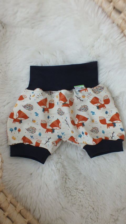 Kurze Mitwachshose Fuchs & Igel