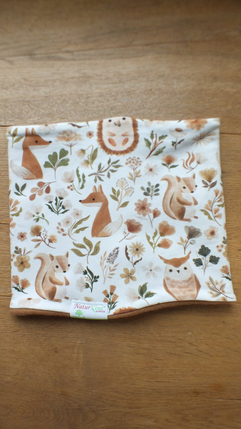 Schlupfloop Waldfreunde beige