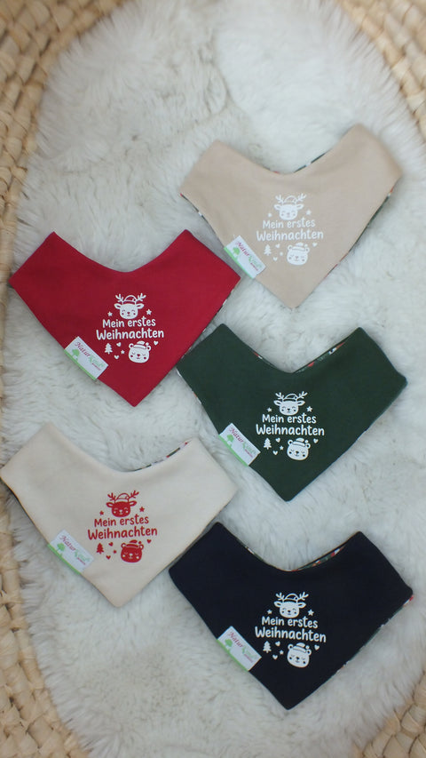 Wendehalstuch "Mein erstes Weihnachten"
