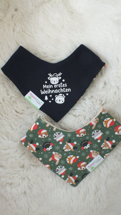 Wendehalstuch "Mein erstes Weihnachten"