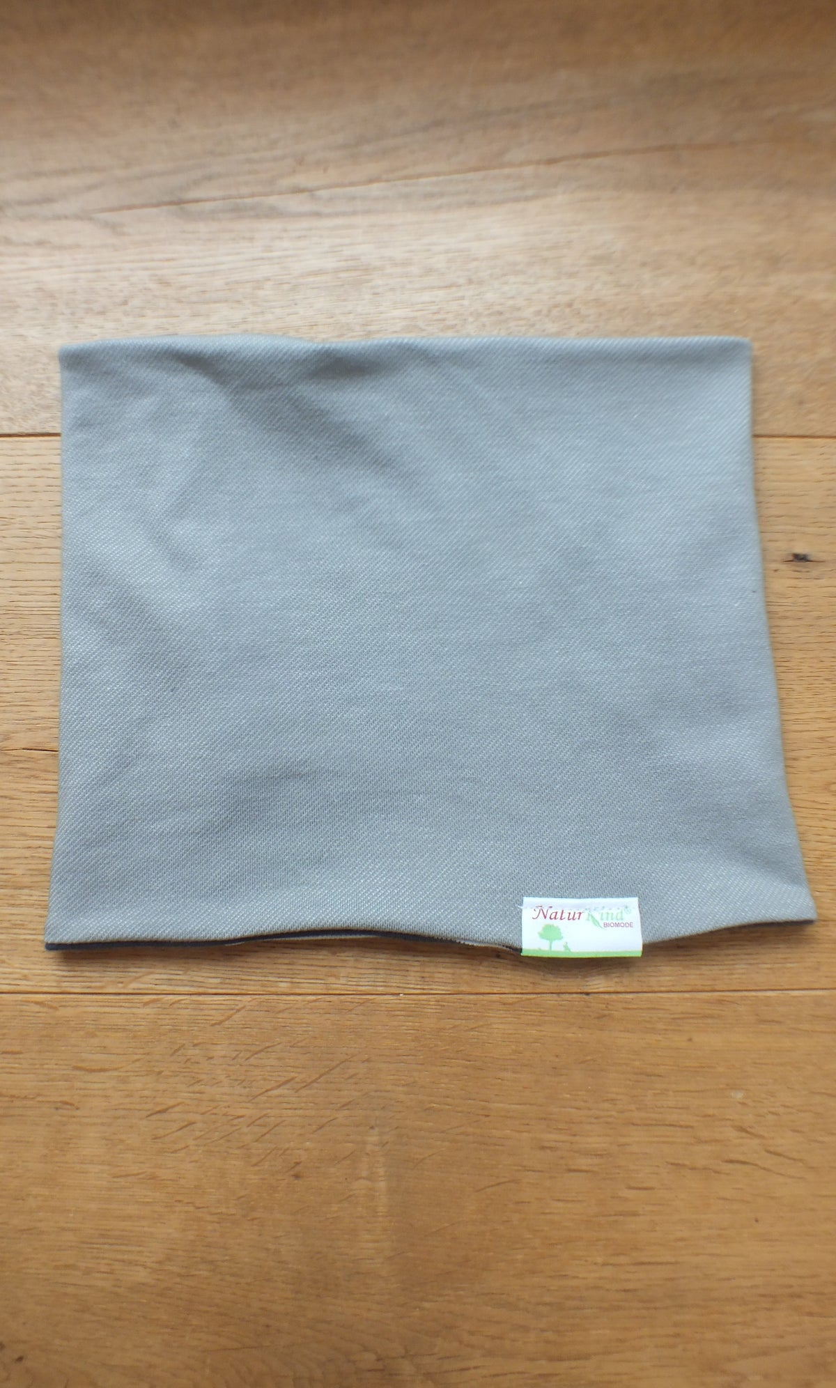 Schlupfloop Jeansjersey grau