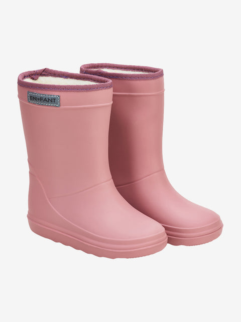 ENFANT Gummistiefel gefüttert old rose