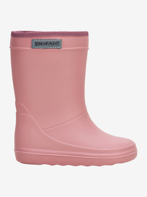 ENFANT Gummistiefel gefüttert old rose