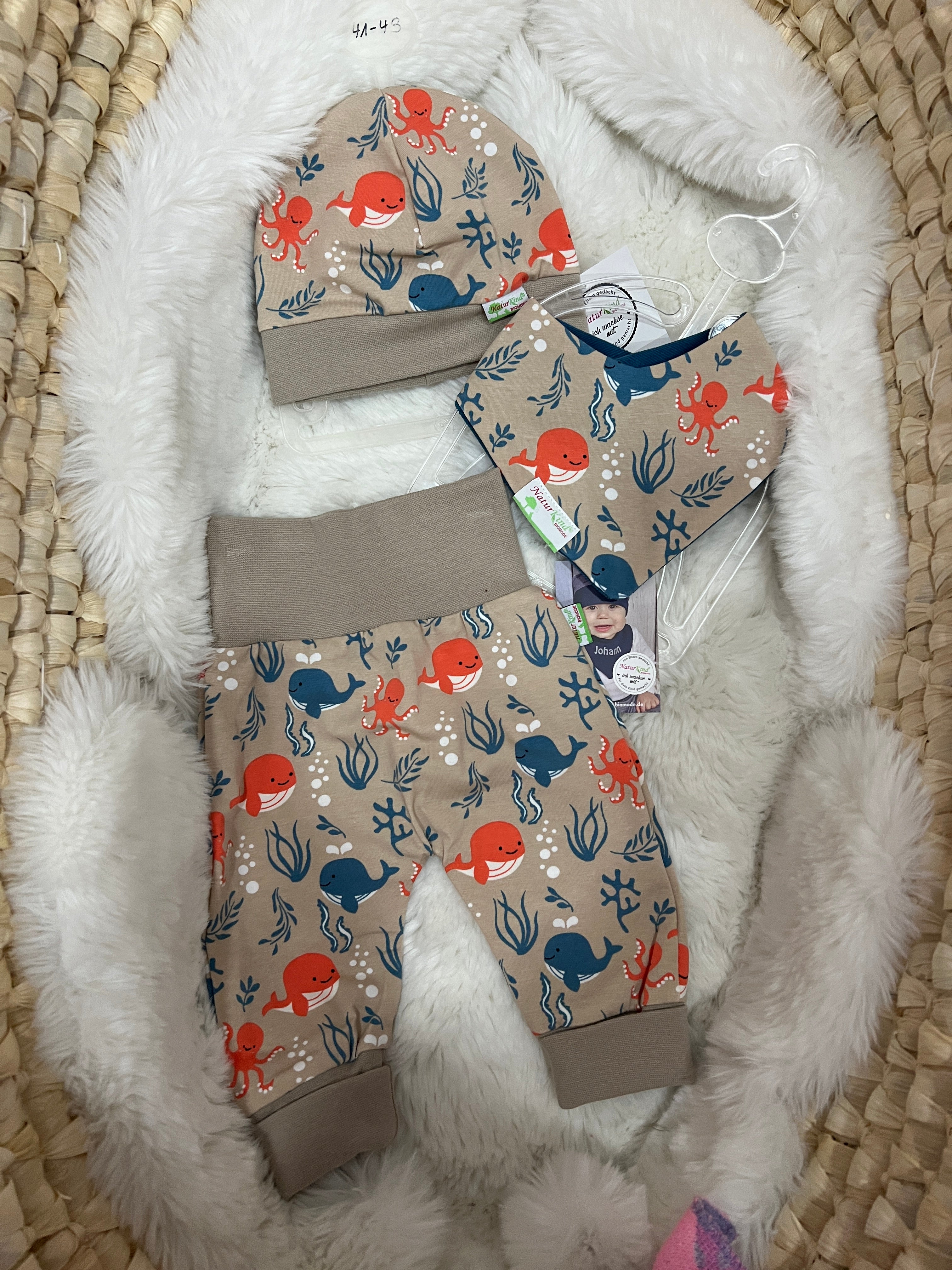 MitwachsSet für Babys - Wale & Kraken