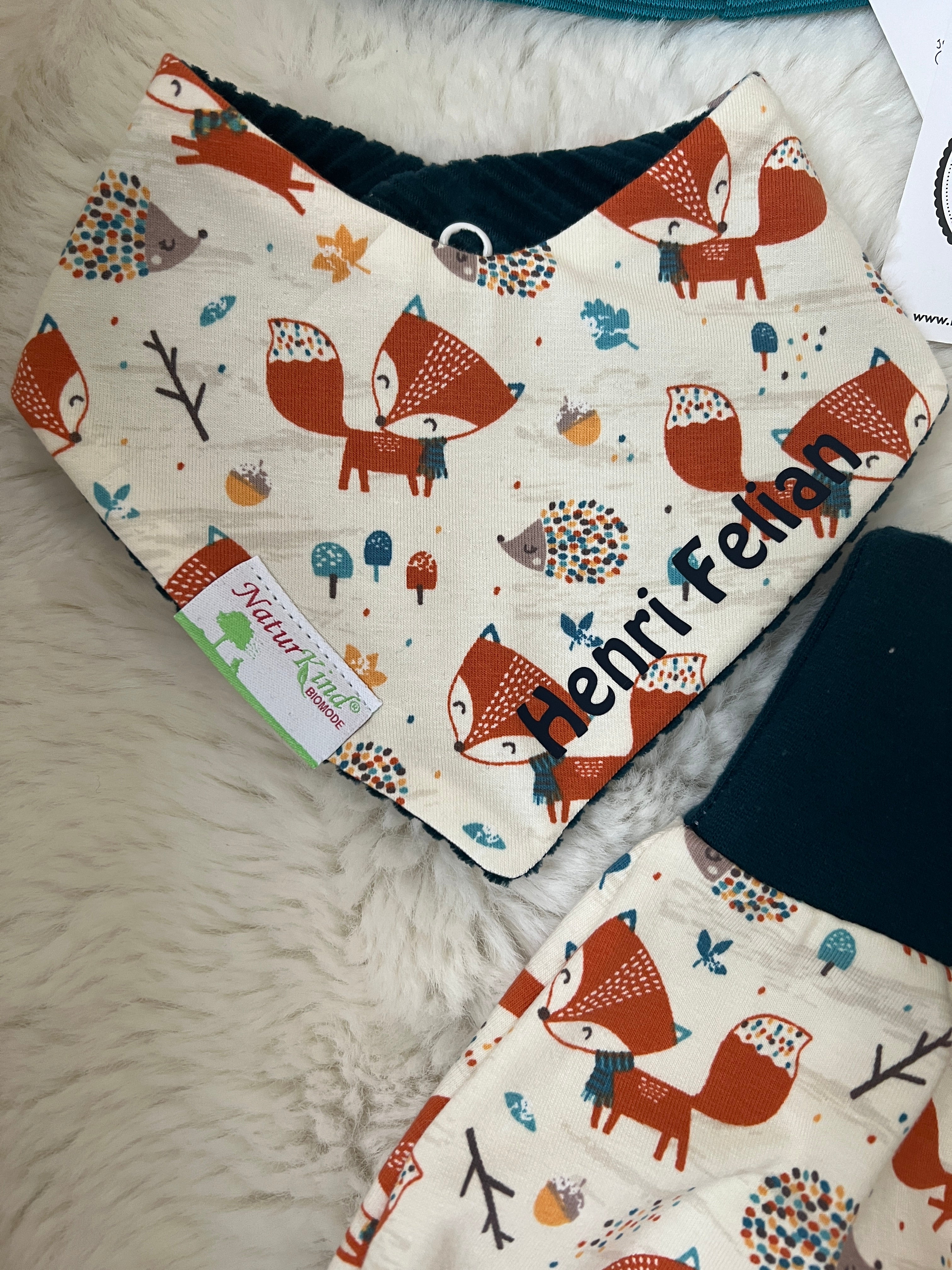 MitwachsSet für Babys - Fuchs & Igel