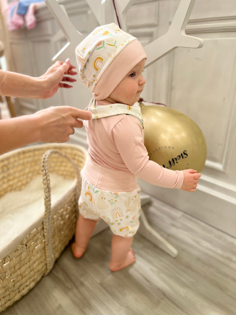 Kurze Mitwachshose Süßes Häschen