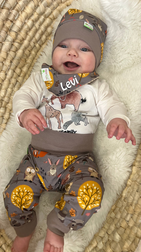 MitwachsSet für Babys - Harz Tiere taupe