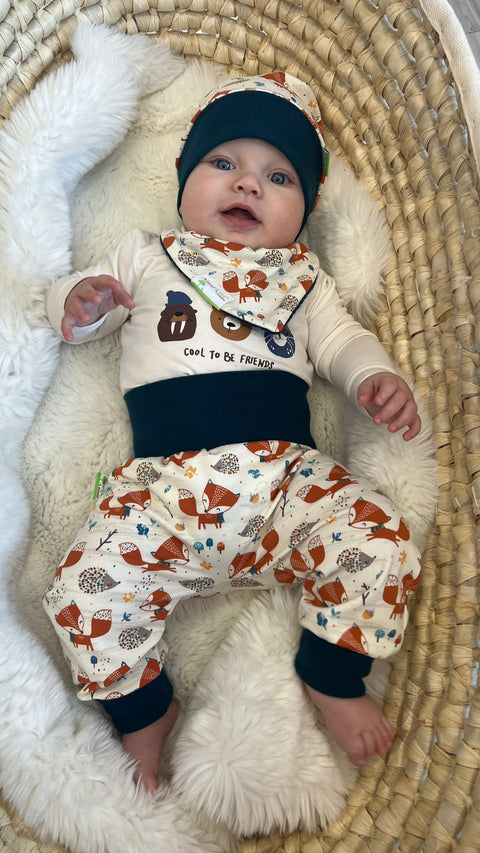MitwachsSet für Babys - Fuchs & Igel