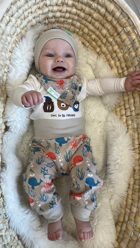 MitwachsSet für Babys - Wale & Kraken