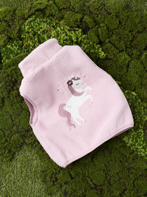 Name it Teddy Weste Einhorn lilac