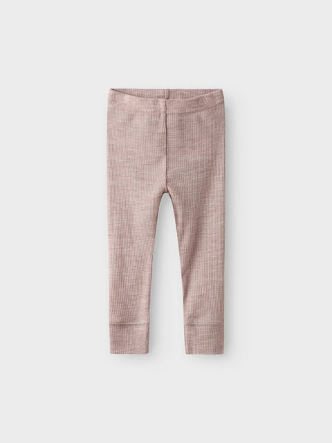Name it Merino Leggings shadow gray