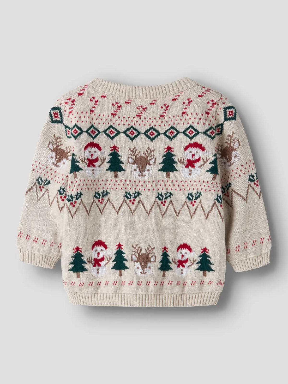 Name it XMAS Strickpullover beige