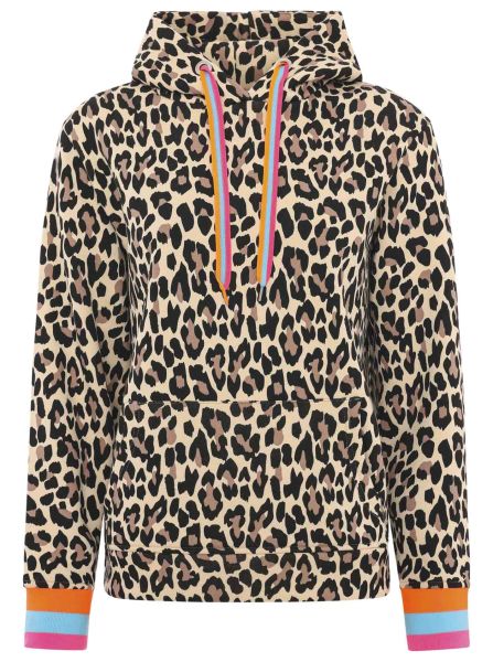 Zwillingsherz Hoodie "Leo Allover Neon Kante"