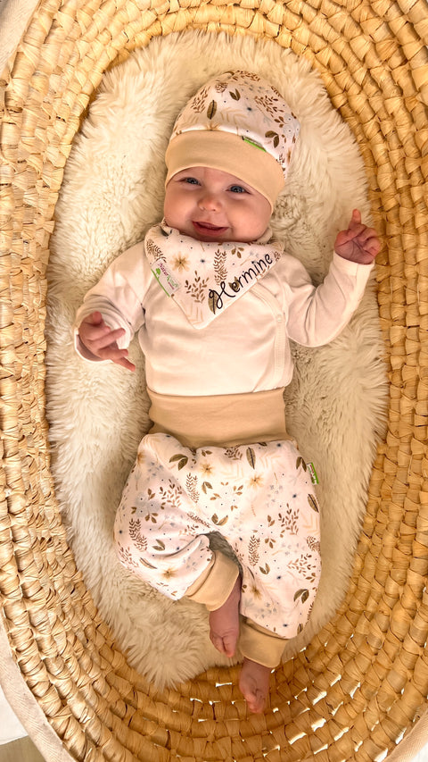 MitwachsSet für Babys - Boho Flowers beige ★exklusiv★