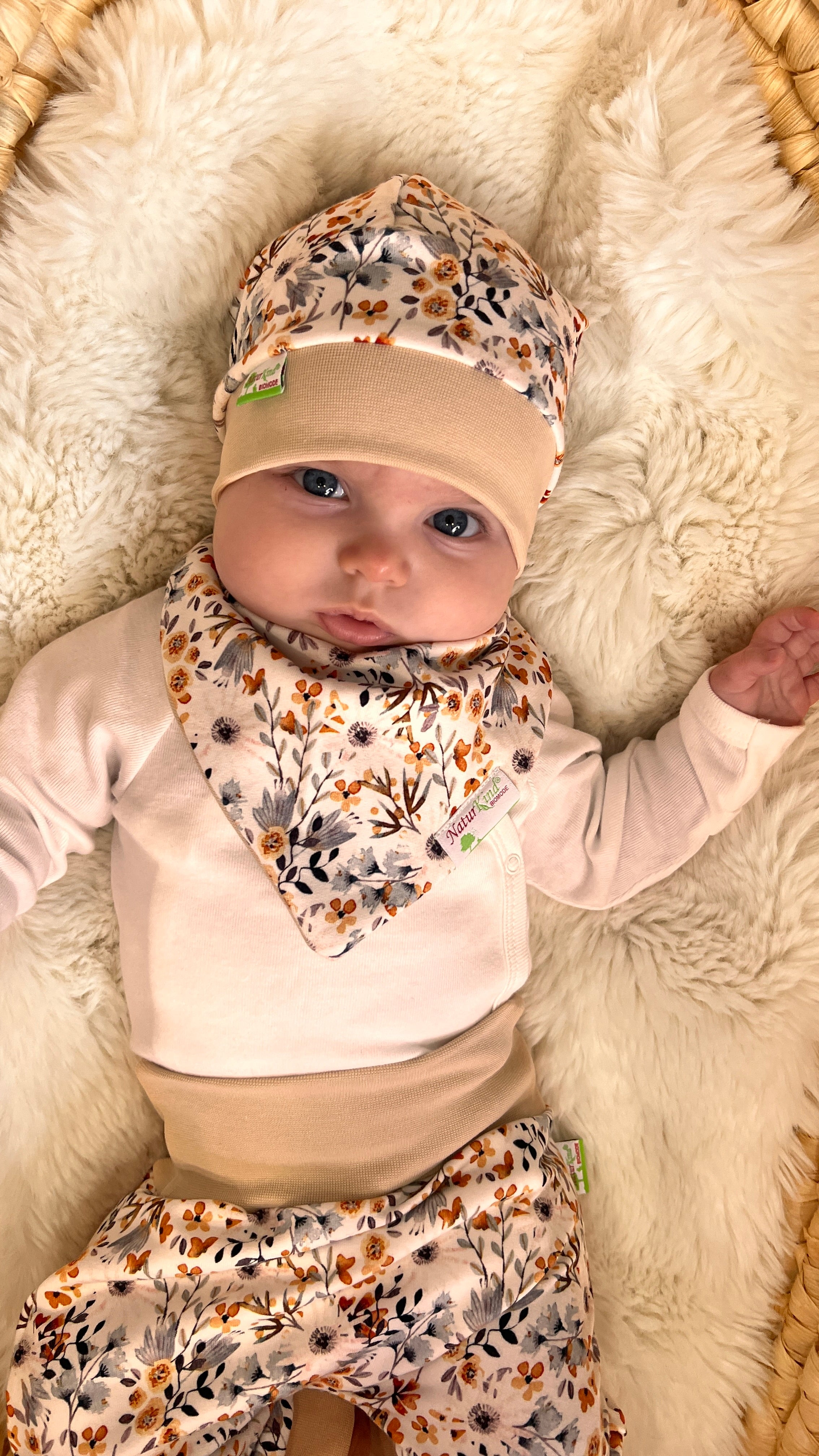 Wendehalstuch Vintage Flowers