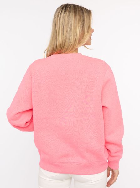 Zwillingsherz Sweater "Wild and Free" pink