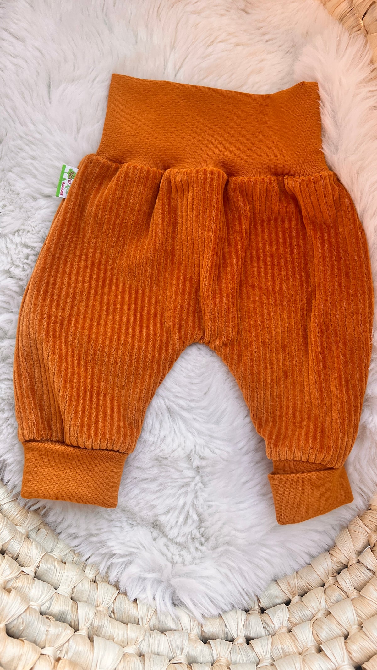 Mitwachshose Cord Nicky senf