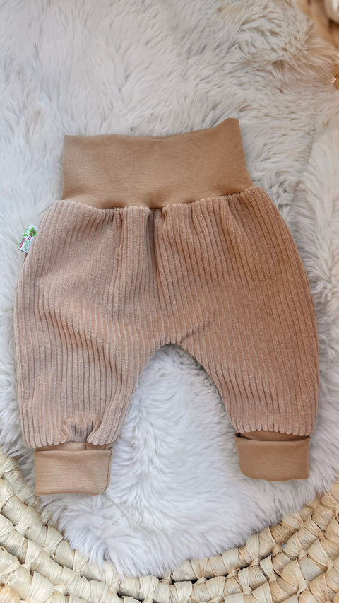 Naturkind Biomode® Mitwachshose / Babyhose  Bio Baumwolle Cord Nicky beige