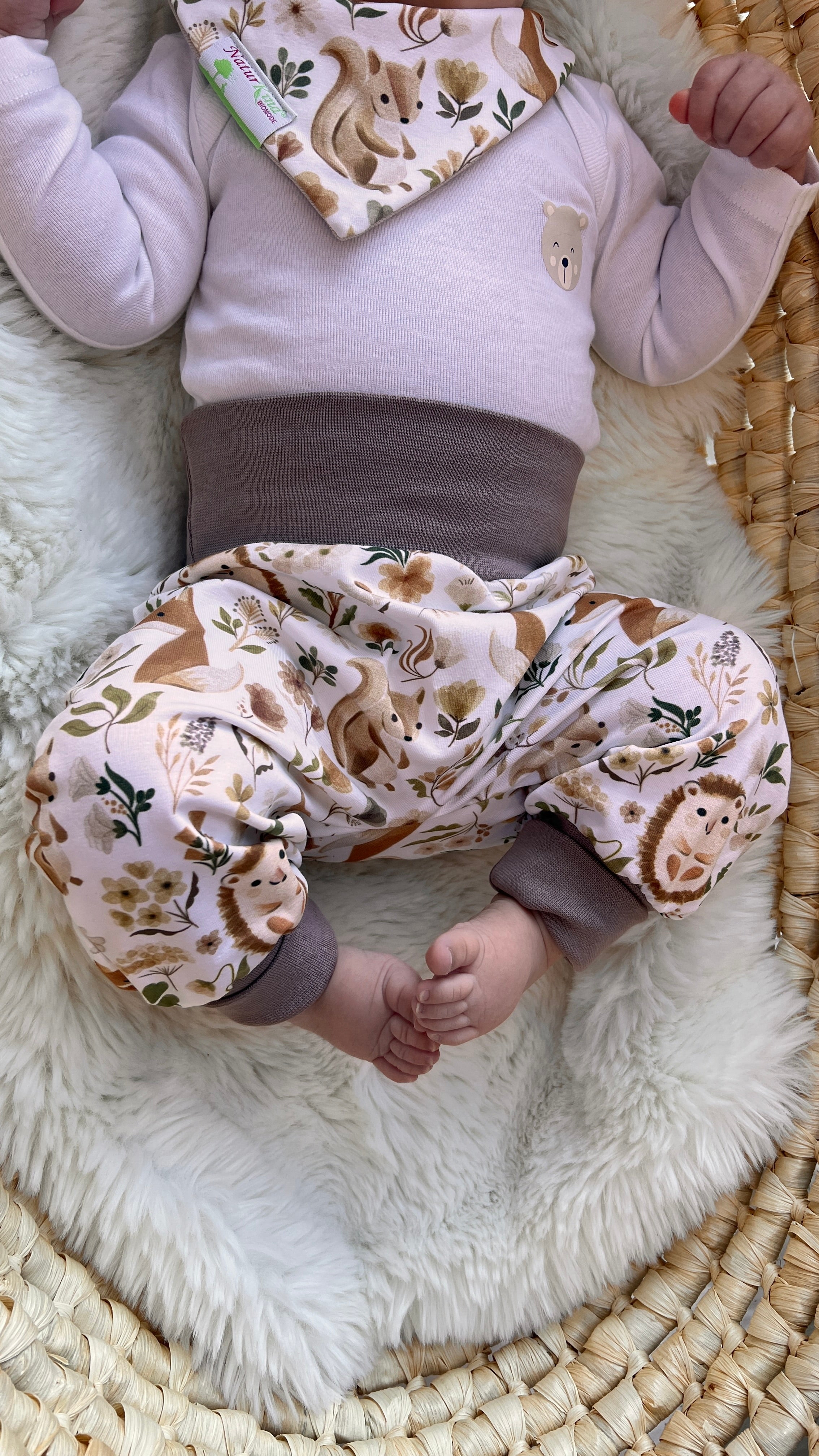 MitwachsSet für Babys - Waldfreunde beige ★exklusiv★