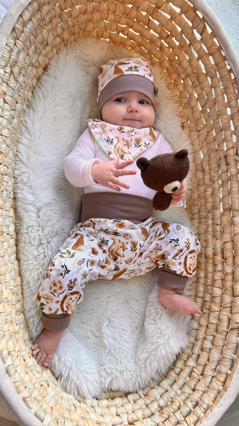 MitwachsSet für Babys - Waldfreunde beige