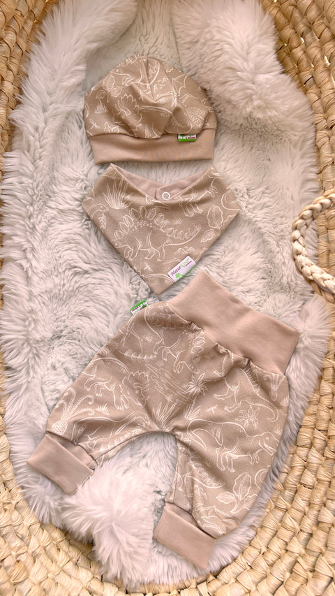 MitwachsSet für Babys - Dinowelt beige- ★exklusiv★