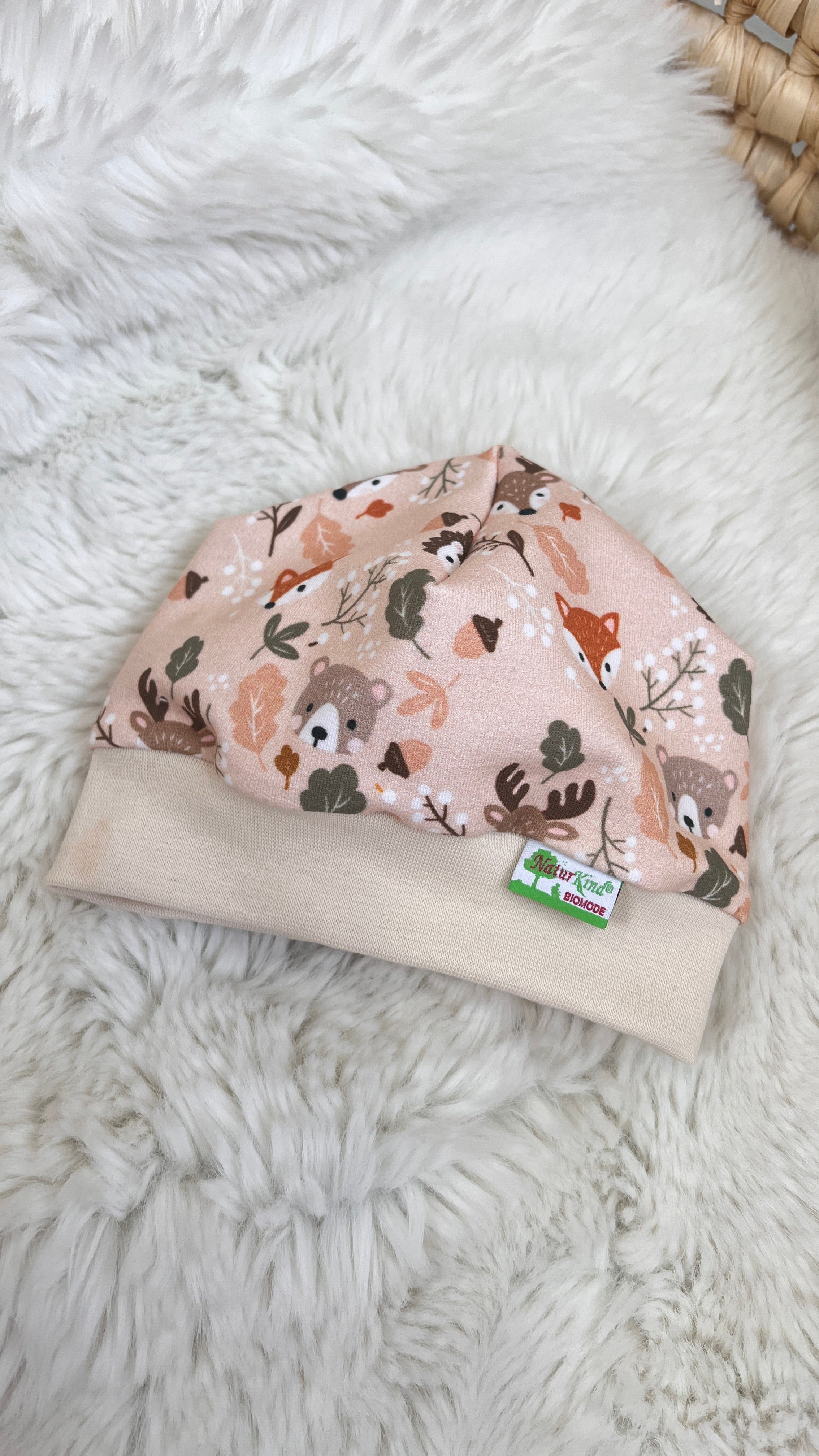 Bündchen Beanie Kleine Waldfreunde