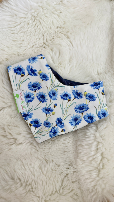 Wendehalstuch Kornblumen