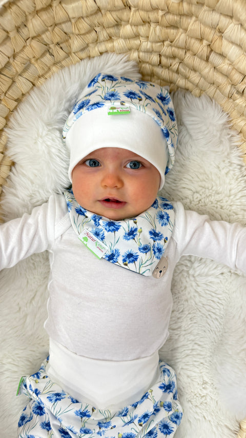 Wendehalstuch Kornblumen