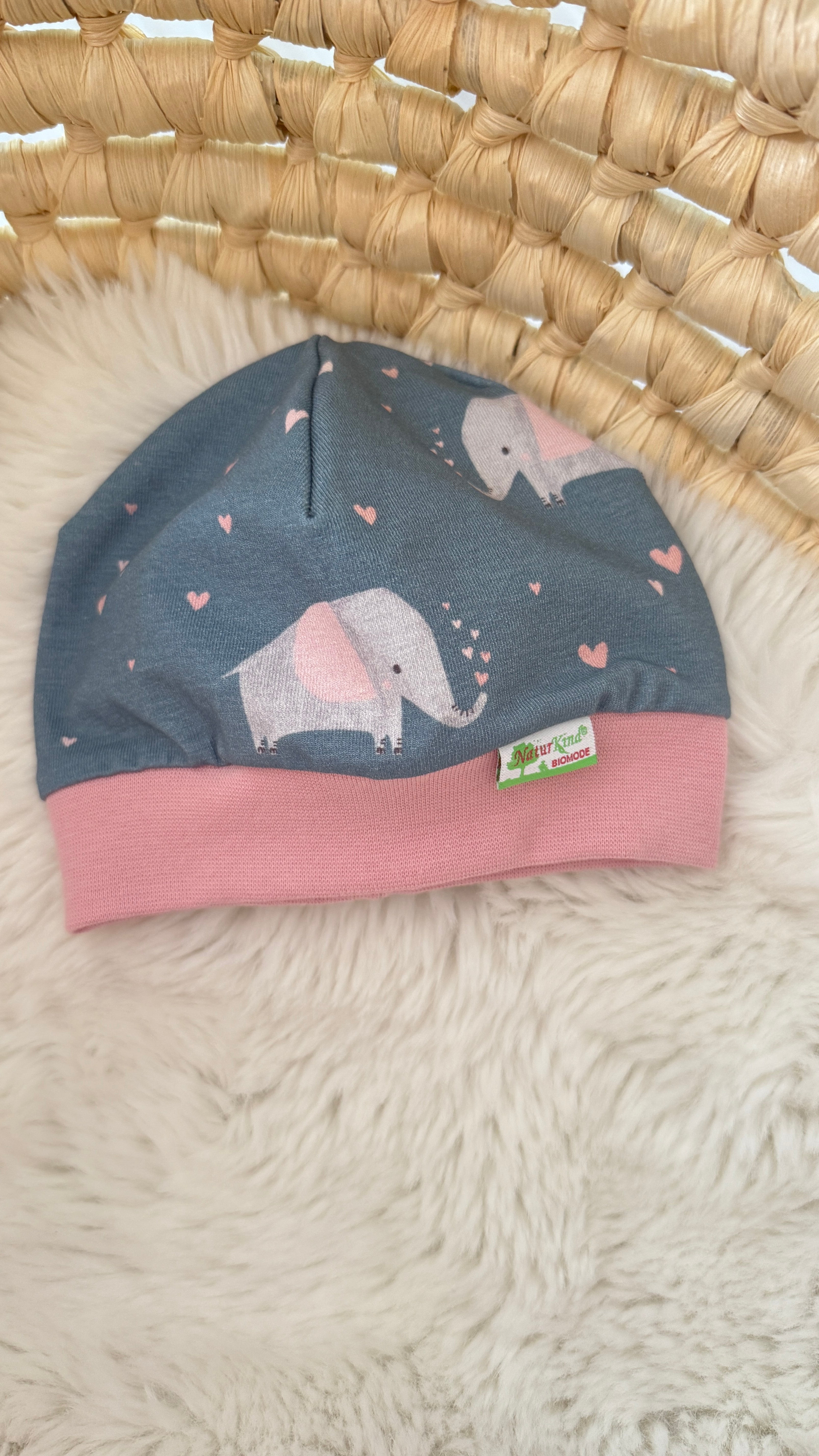 Bündchen Beanie Kleiner Elefantentraum