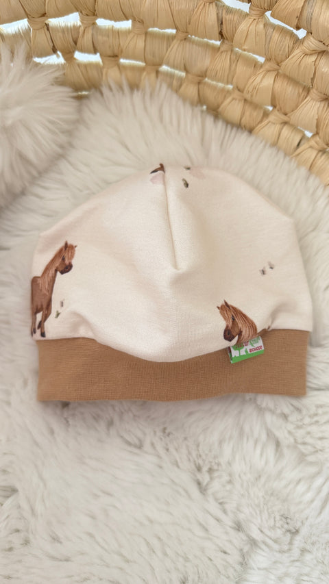 Bündchen Beanie Pferdeliebe
