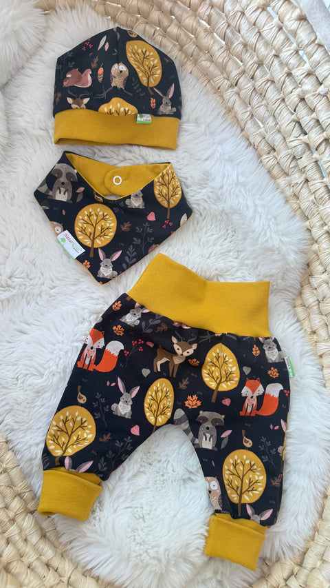 MitwachsSet für Babys - Harz Tiere schwarz