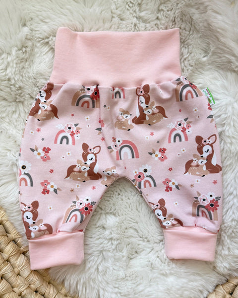 Naturkind Biomode® Mitwachshose / Babyhose Bio Baumwolle Boho Bambi ★exklusiv★