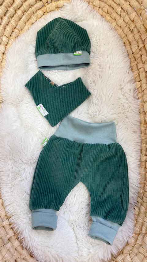 Bündchen Beanie Cord Nicky salbei