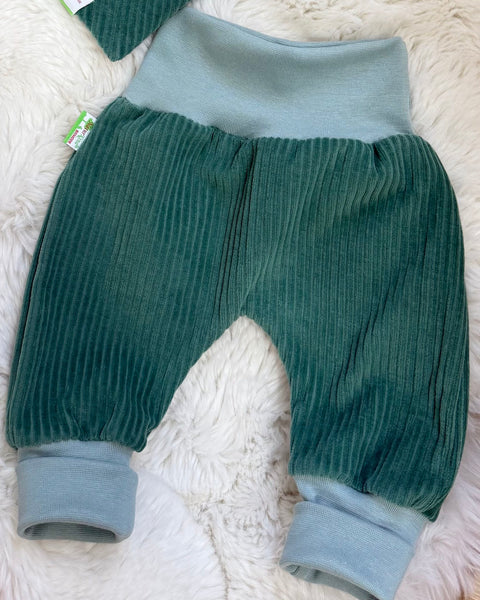 Mitwachshose Cord Nicky salbei