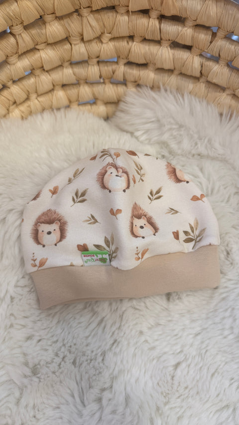 Bündchen Beanie Kleiner Igelfreund