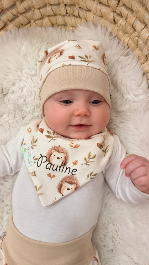 Bündchen Beanie Kleiner Igelfreund