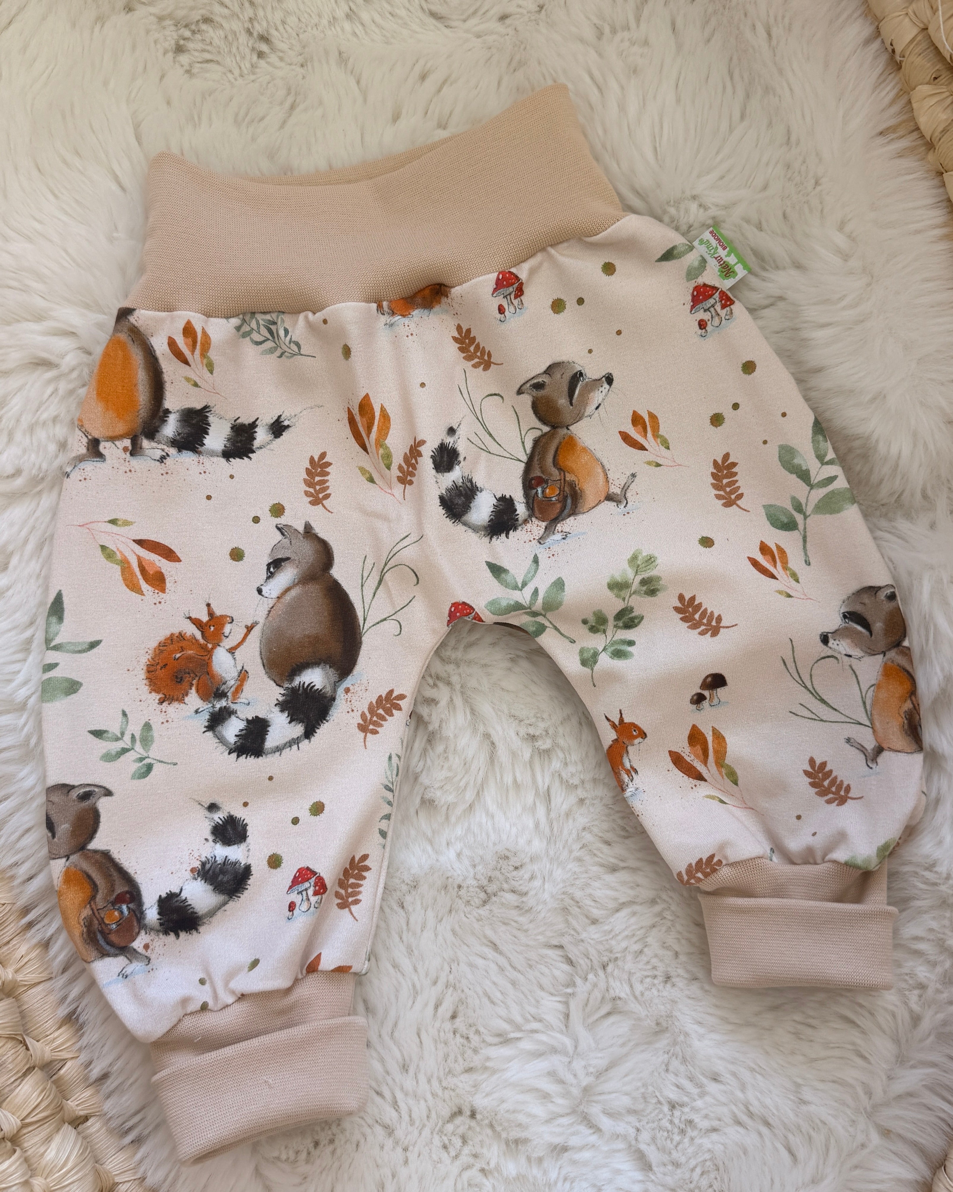 Mitwachshose Waschbär & Eichhörnchen