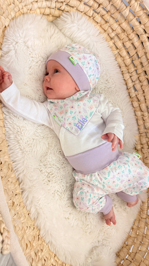 Bündchen Beanie Pastell Garden